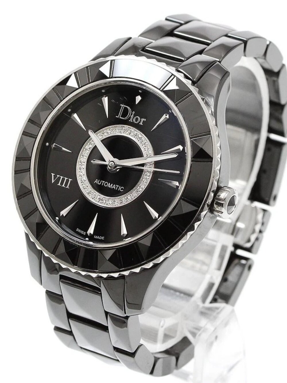 Dior Huit VIII CD1245E0 Diamond black Dial Automatic Men's Watch_942551 - Picture 2 of 6